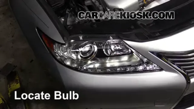 2014 Lexus ES350 3.5L V6 Éclairage Feu clignotant avant (remplacer l'ampoule)